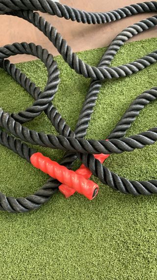 Cuerda Golpeo Negra 9m . 50mm segunda mano