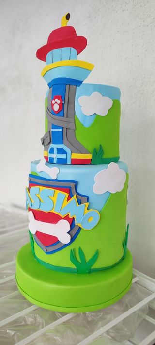 Torta scenografica Paw patrol