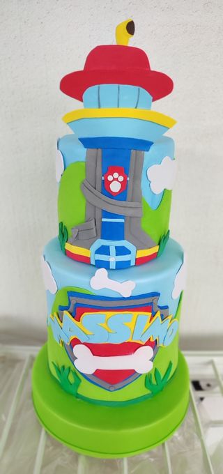 Torta scenografica Paw patrol
