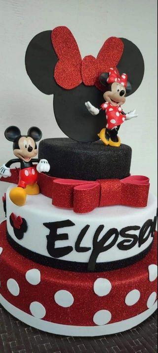 Torta scenografica Minnie