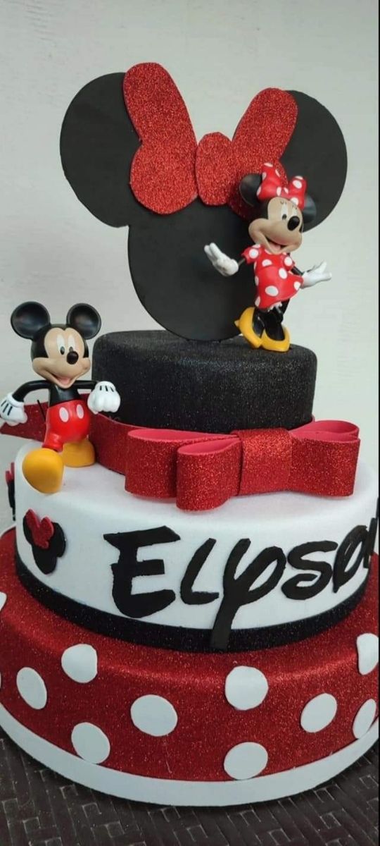 Torta scenografica Minnie