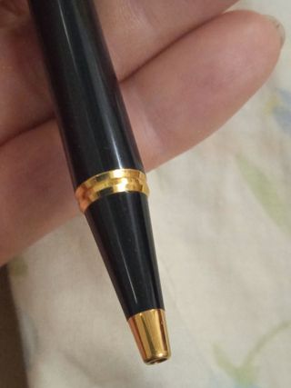 BOLÍGRAFO WATERMAN FRANCES NEGRO Y BAÑADO EN ORO