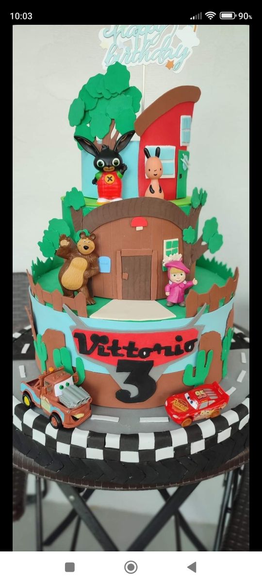 Torta scenografica vari temi