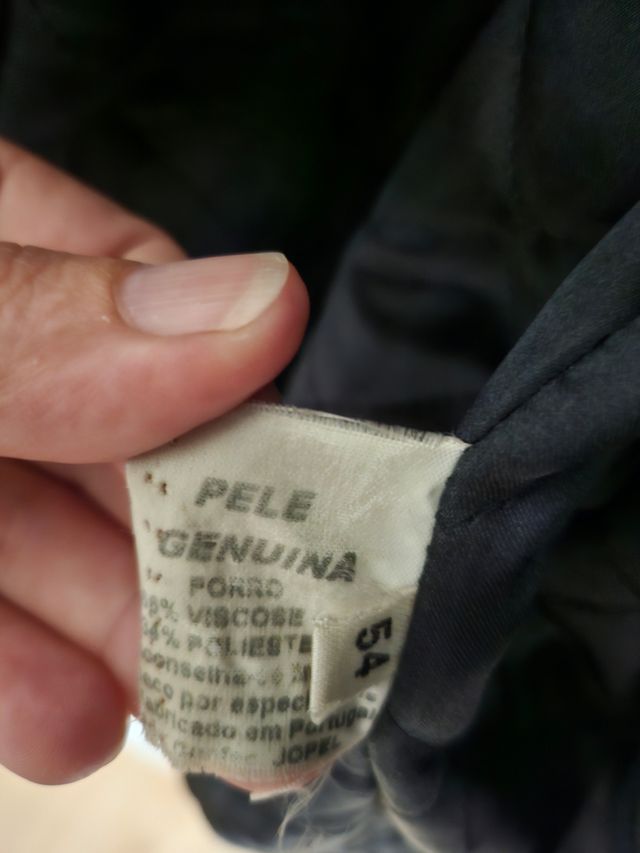 Casaco Vintage Pele L/XL