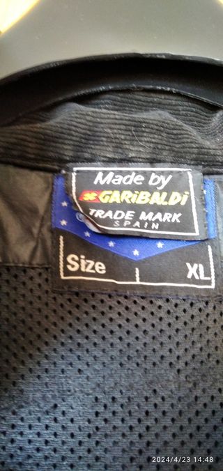 Chaqueta moto varano