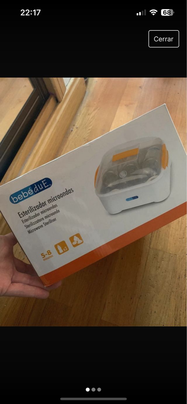 Esteriliza biberones