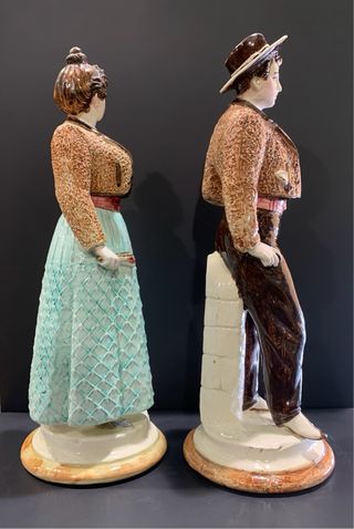 Figuras de Cerámica de Triana. S. XIX