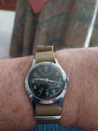 Reloj tipo Militar