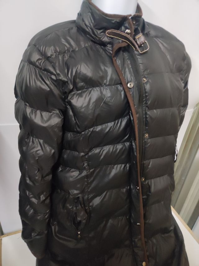 Abrigo negro mujer Javier Simorra