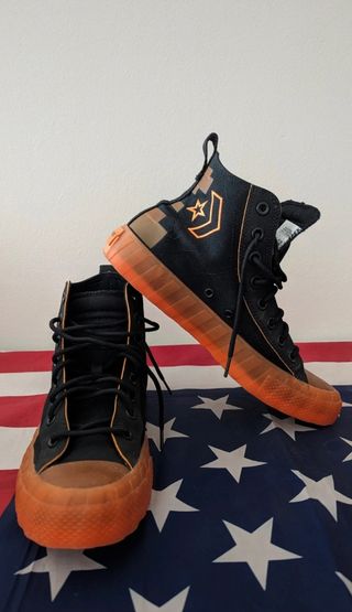 Converse UNT1TL3D High Black Orange