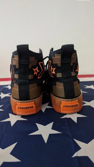Converse UNT1TL3D High Black Orange