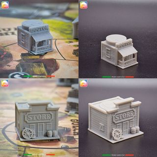 Bundle Edifici 3D per Western Legends + Ante Up