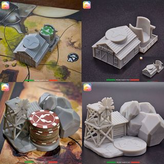 Bundle Edifici 3D per Western Legends + Ante Up