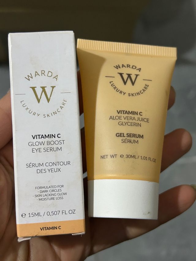 Warda Glowing Glory Vitamin C occhi e siero