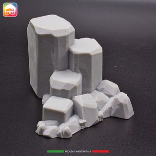 Montagne 3D per gioco Western Legends