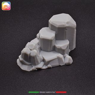 Montagne 3D per gioco Western Legends