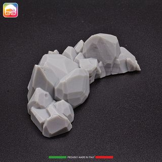 Montagne 3D per gioco Western Legends