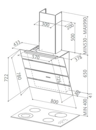 Campana FABER eko egb8