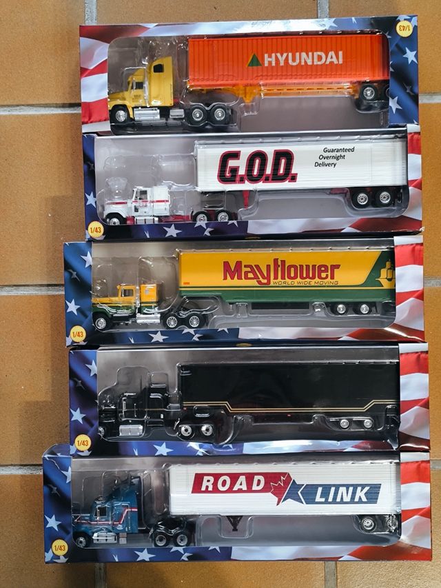 1:43 Colección Camiones americanos, ALTAYA