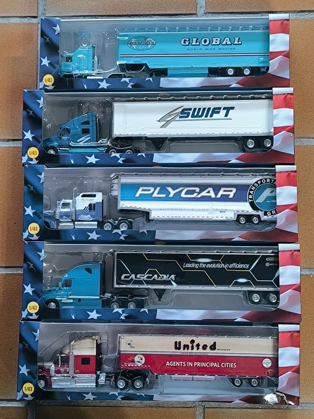 1:43 Colección Camiones americanos, ALTAYA