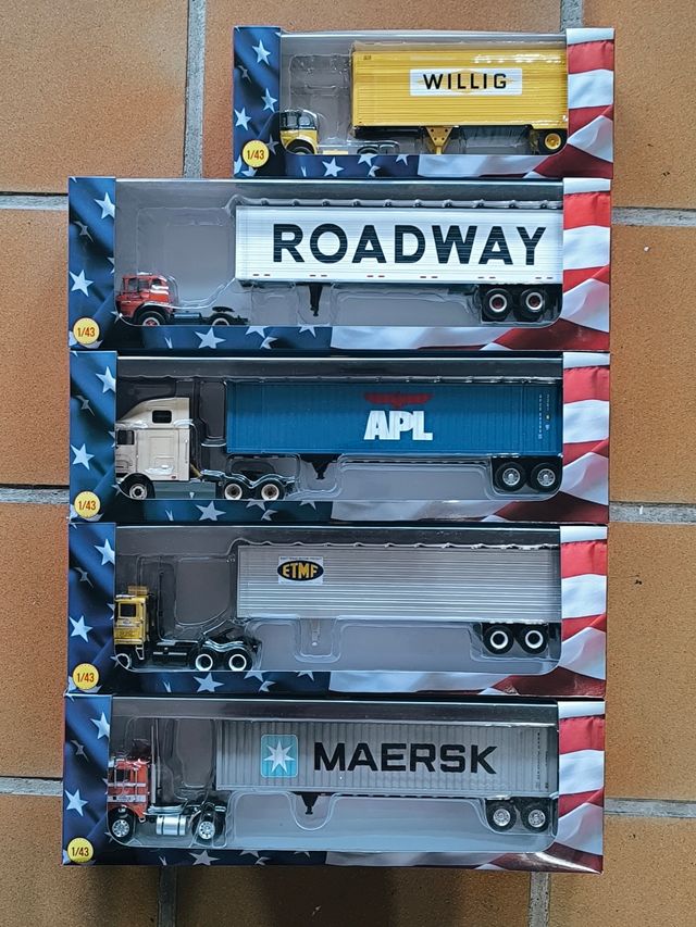 1:43 Colección Camiones americanos, ALTAYA