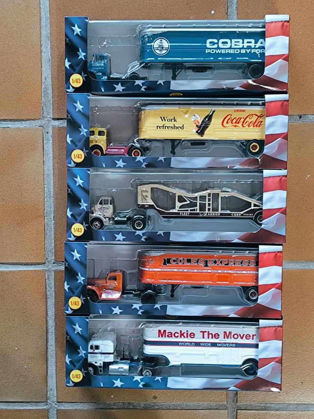 1:43 Colección Camiones americanos, ALTAYA