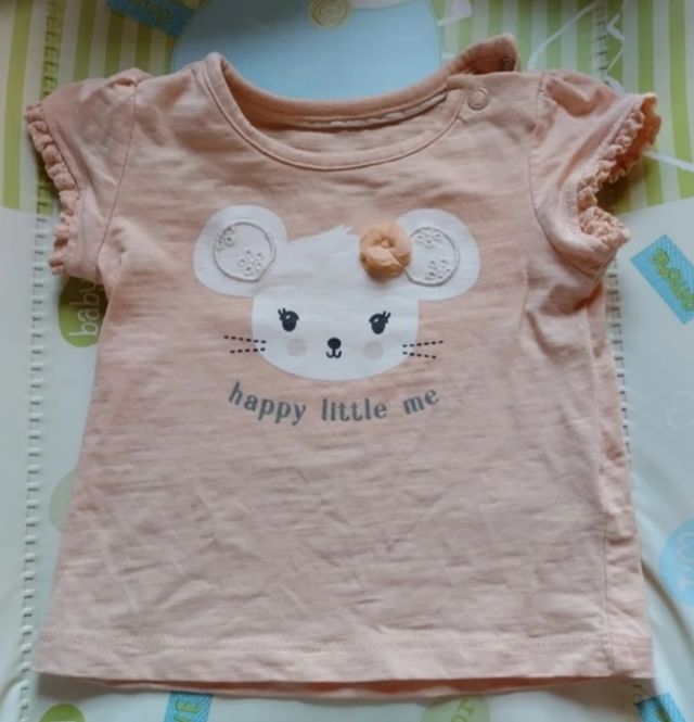 Lote camisetas manga corta 62cm