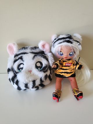 Na na na surprise 2-in-1 bambola+peluche