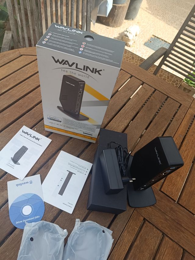 WAVLINK Docking Station, 4K 2-Display USB-C/USB3.0