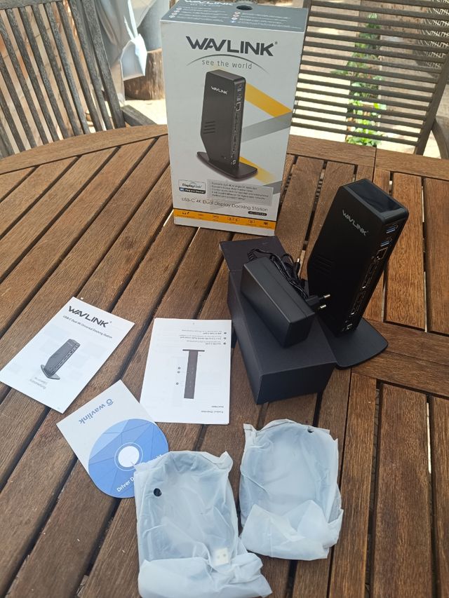 WAVLINK Docking Station, 4K 2-Display USB-C/USB3.0