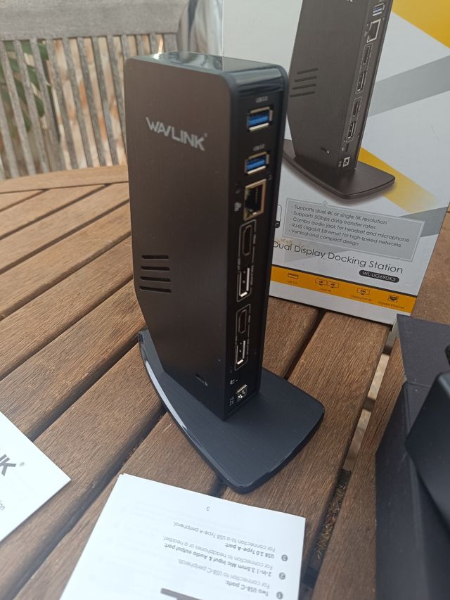 WAVLINK Docking Station, 4K 2-Display USB-C/USB3.0