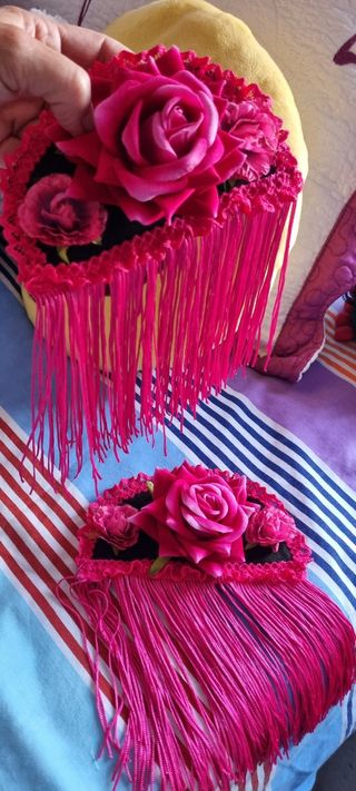 Hombreras flamencas hechas a mano 