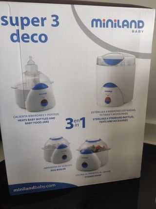 Esterilizador biberones 3 en 1 Miniland
