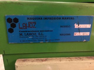 Maquina de serigrafia + Túnel de secado