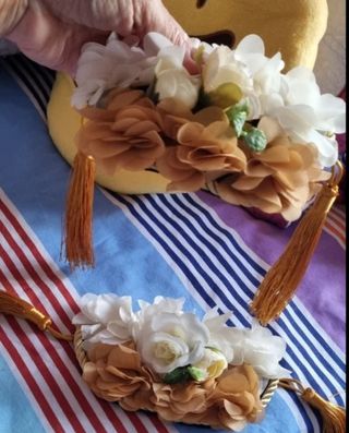 Hombreras flamencas. Hechas a mano.