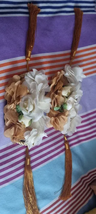 Hombreras flamencas. Hechas a mano.