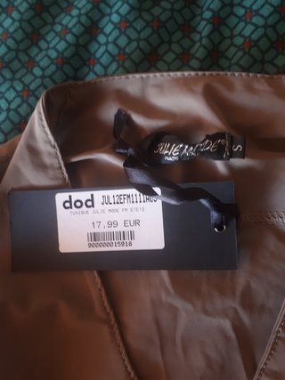 Vestido nuevo talla S, color topo