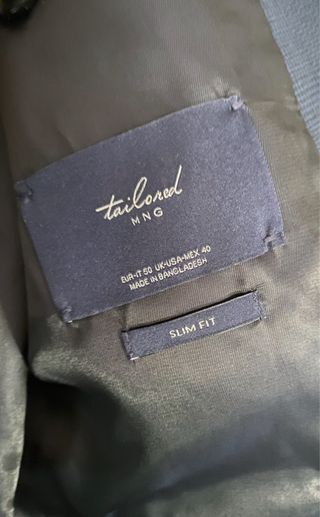 Chaqueta americana cruzada