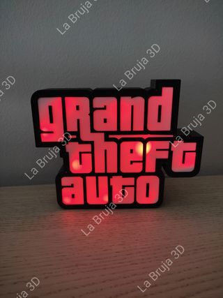 GRAND THFET AUTO LUMINOSO