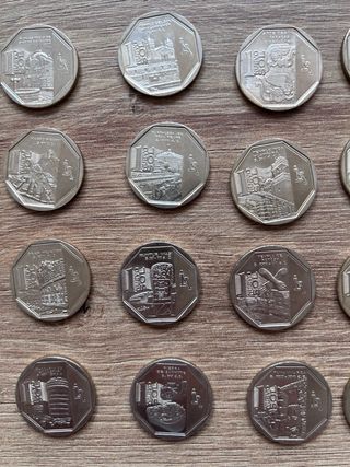 Coleccion de pesos peruanos de 2010 a 2016