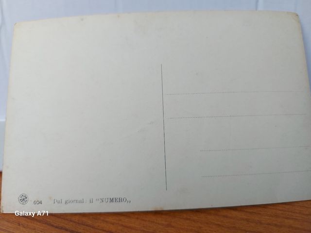 Cartolina grande guerra Cavour Salandra