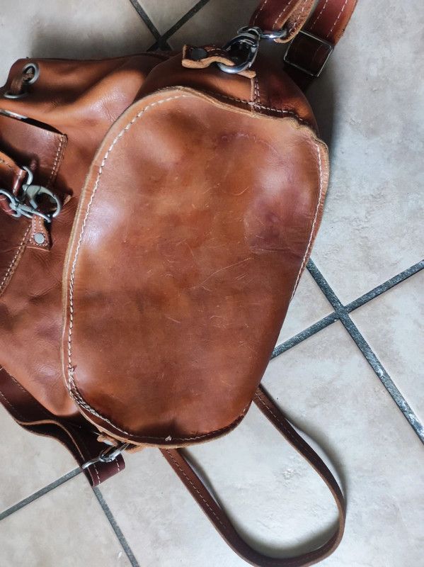 Borsa pelle marrone donna coccola