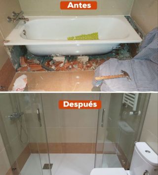 PROMOCION cambia su bañera por plato de ducha