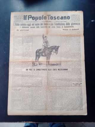Il popolo toscano 22 marzo 1931