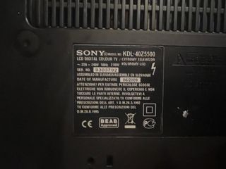 TV SONY BRAVIA 40 pulgadas +mando