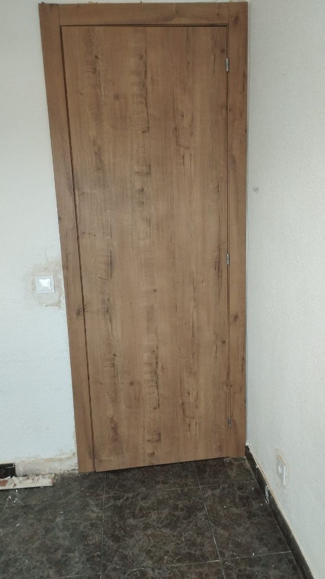 Puerta laminada o melamina Roble Gold