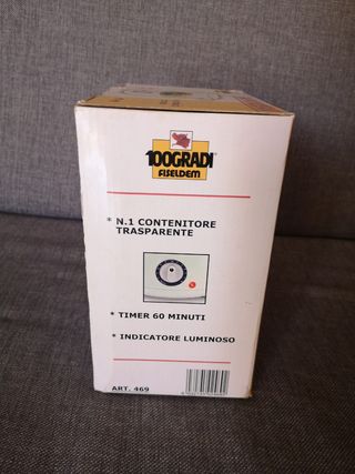 Vaporiera 100 gradi Fiseldem