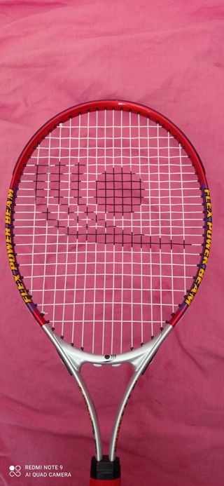 Raqueta de tenis de Flex power beam