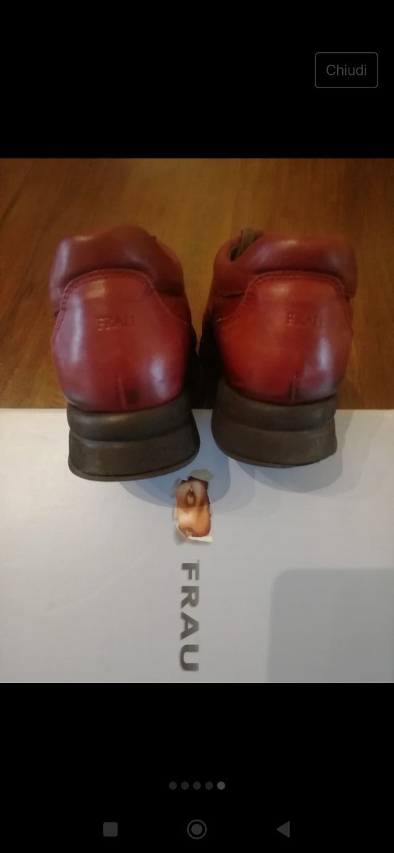 Scarpa Frau in pelle n°36