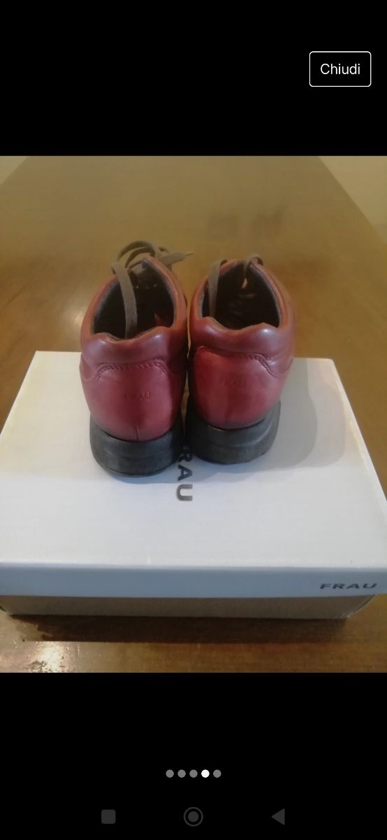 Scarpa Frau in pelle n°36